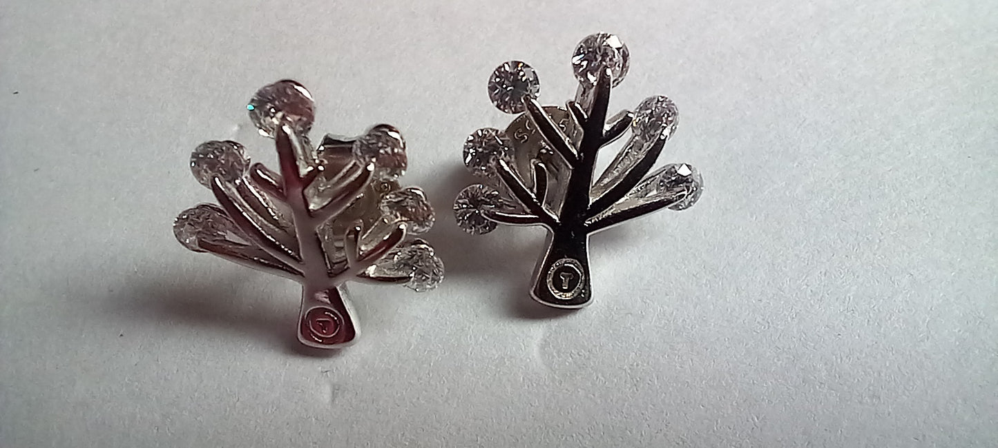 925 Silver Tree Earring