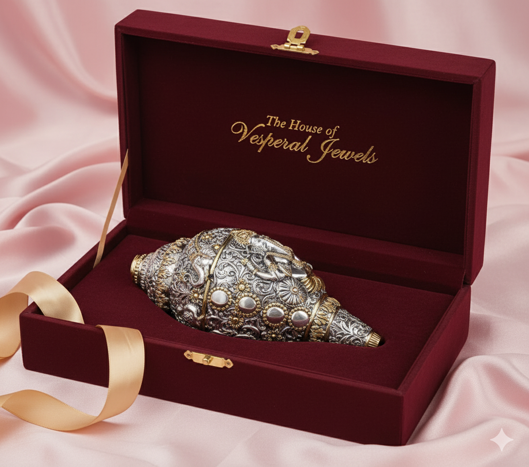 Ganesh Shankh (Conch) for Happiness and Prosperity