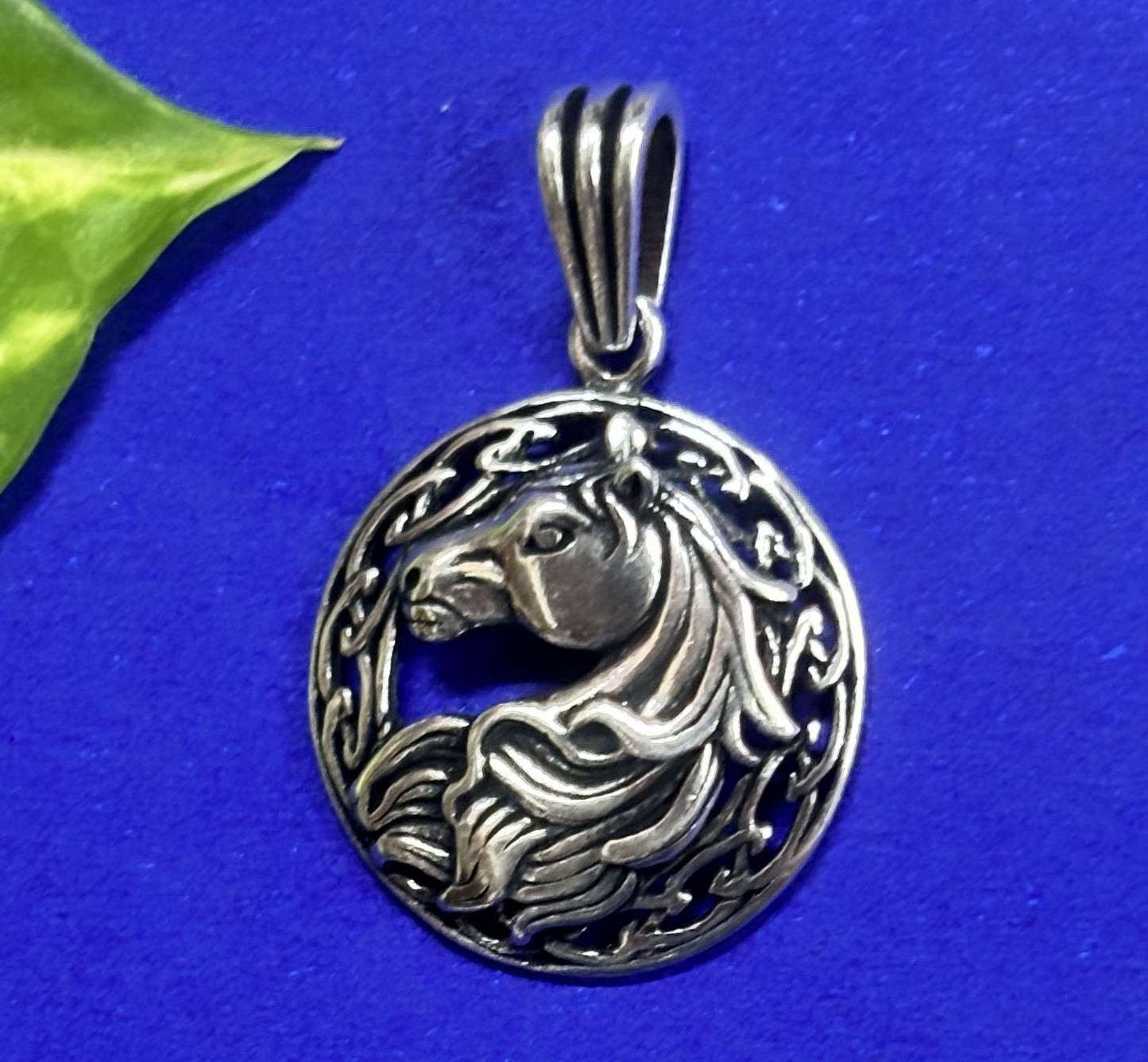 Freedom & Strength: 925 Silver Horse Pendant