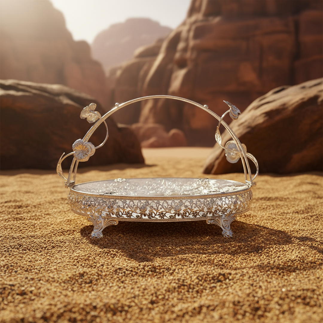 Silver-Plated Fruit Decor