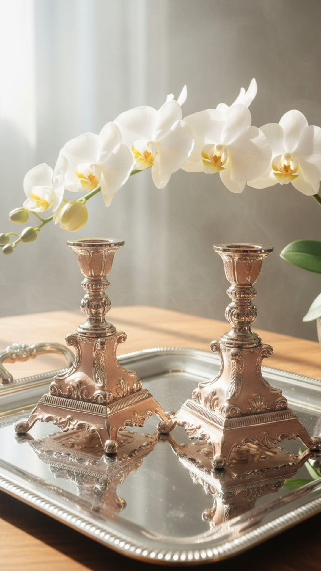 Set of 2 Candle Stand